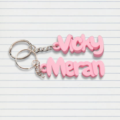 Simple Name Keychain