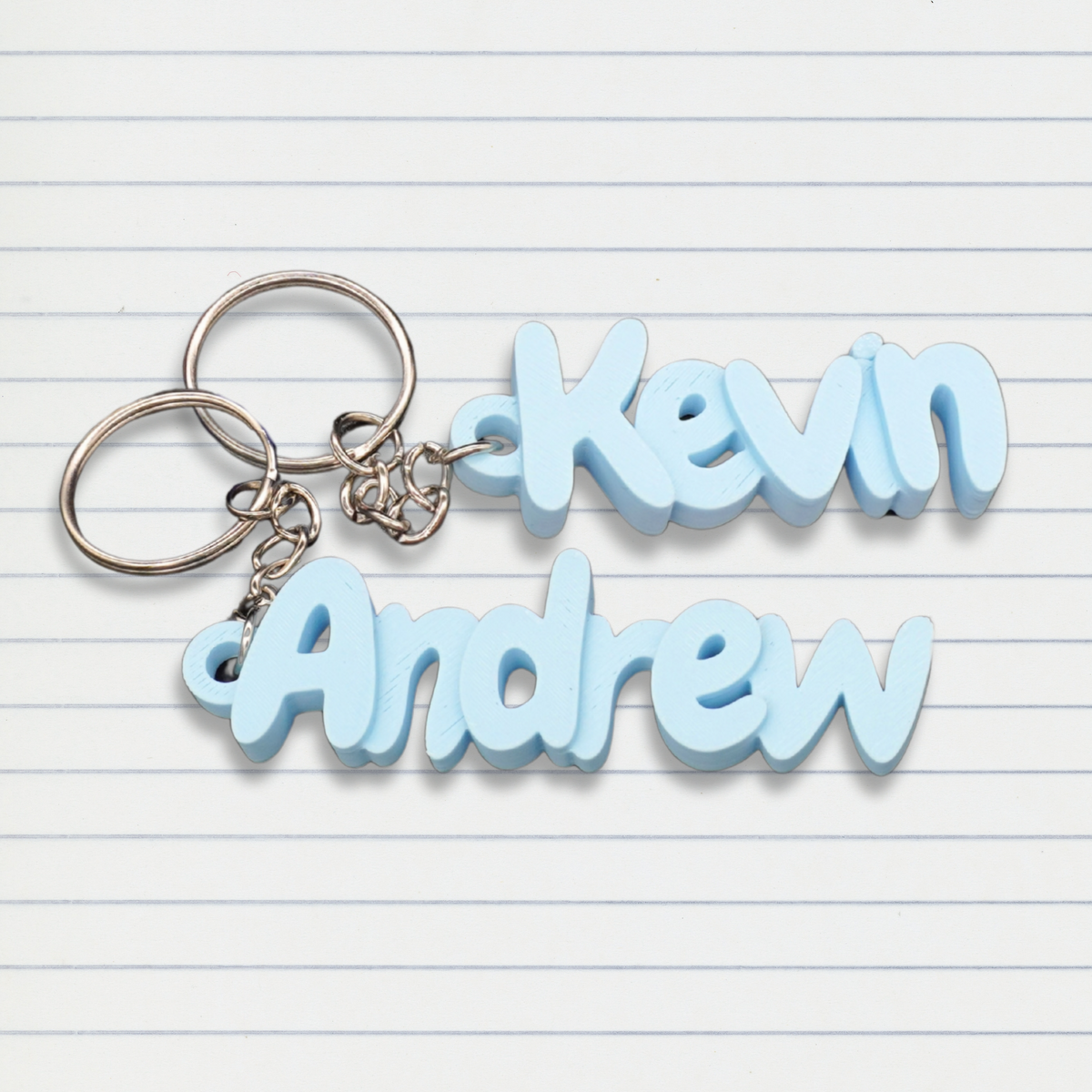 Simple Name Keychain