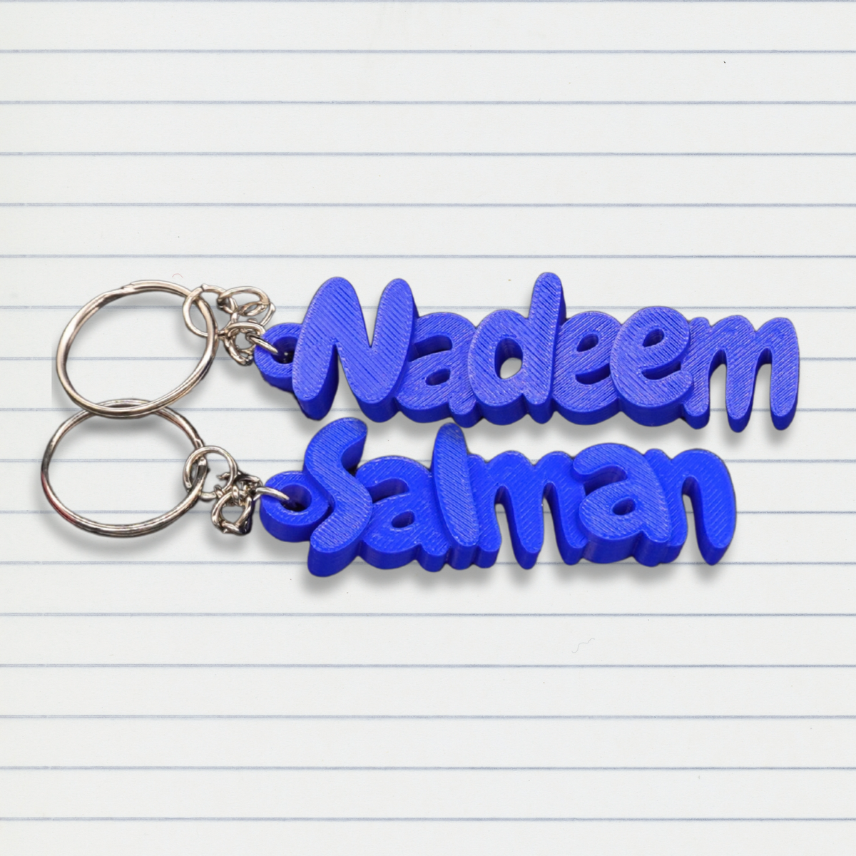 Simple Name Keychain