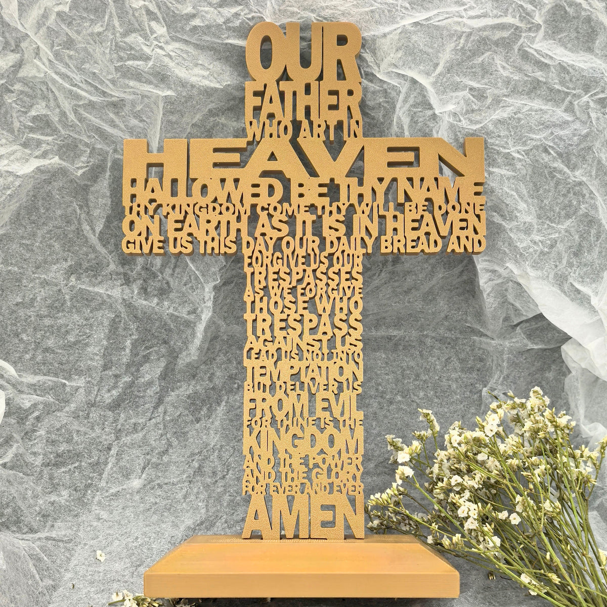 Crucifix "The Lord's Prayer"